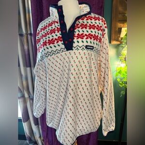 Lands' End Heritages Quarter Snap Fleece